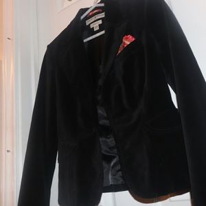Tommy Hilfiger Crushed Velvet Blazer